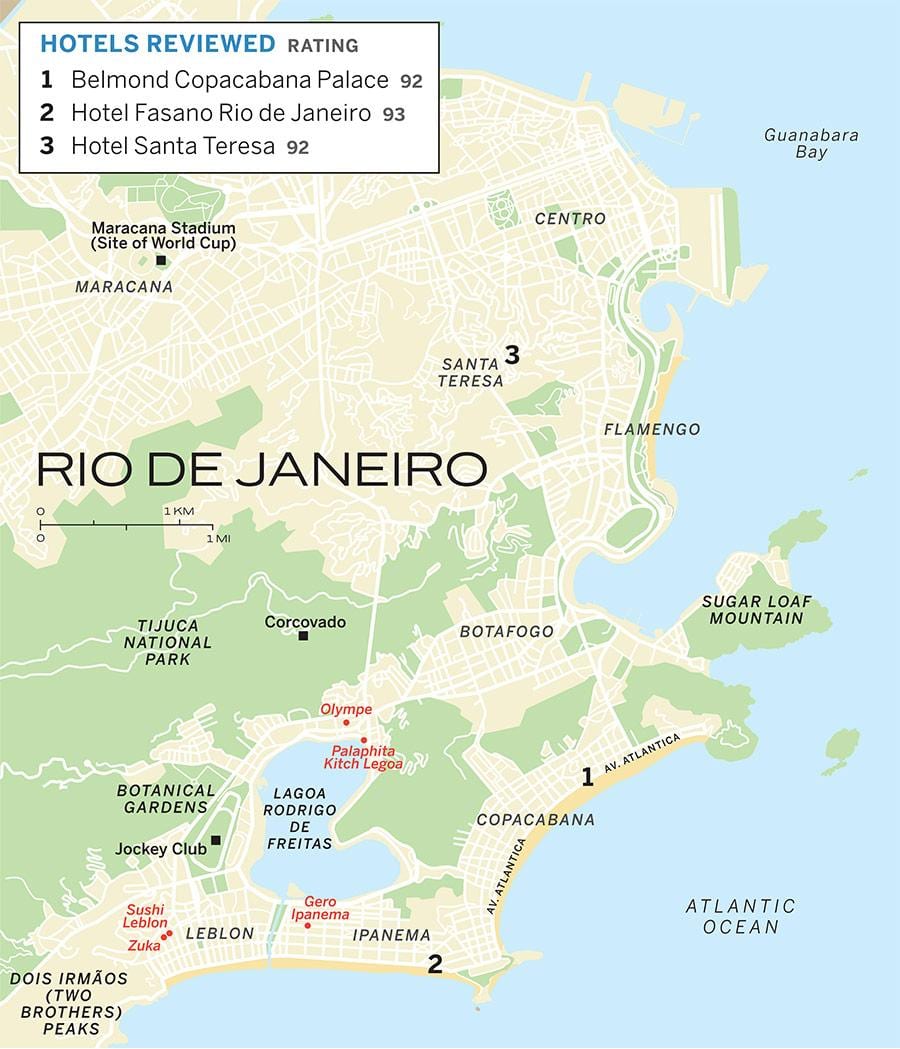 Rio de haneiro hoteller
