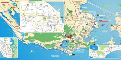 Kart over Rio de Janeiro