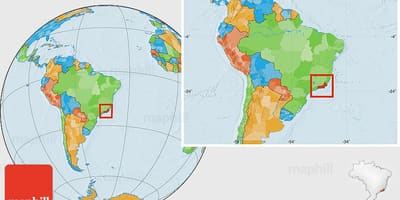 Der er Rio de Janeiro på verdenskartet